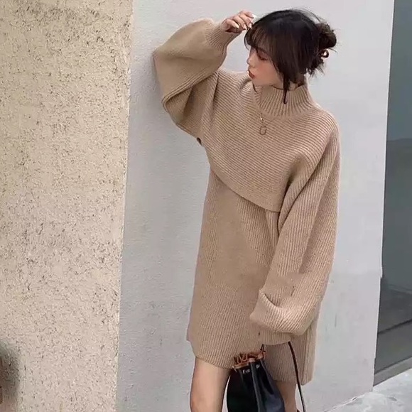 2-Piece Sweater and Dress Set - Picture 2 of 16